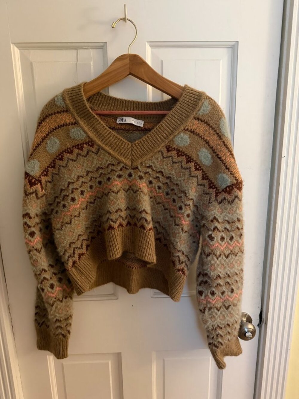 Zara Cropped Sweater